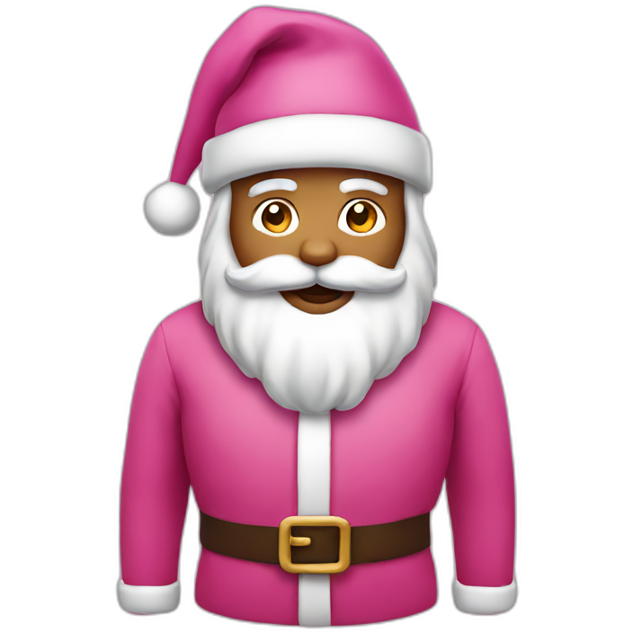 Pink Santa Claus
