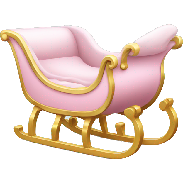 Light pink sleigh