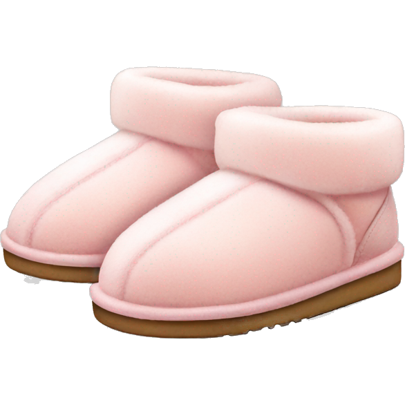 Light pink ugg slippers