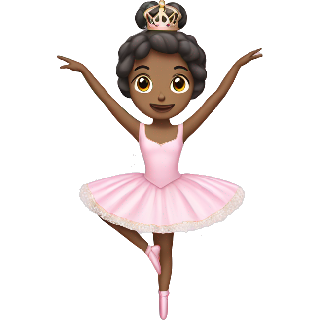 Pastel pink Nutcracker ballerina