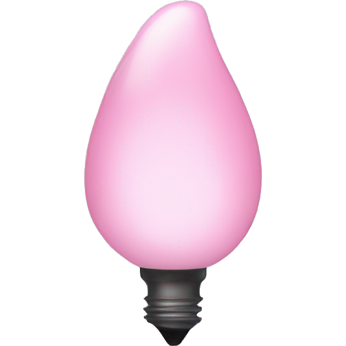 Light pink christmas light