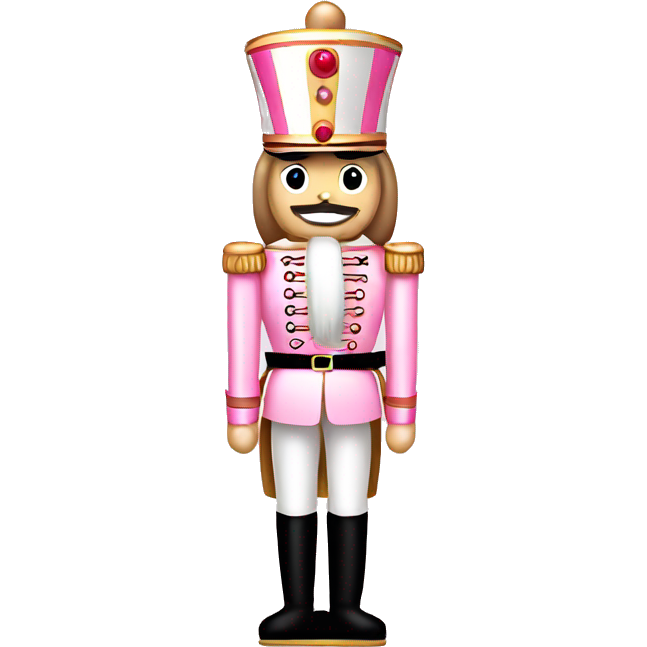 Light pink nutcracker