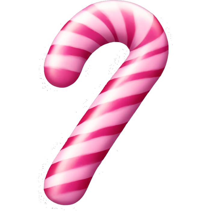 Pink candy cane