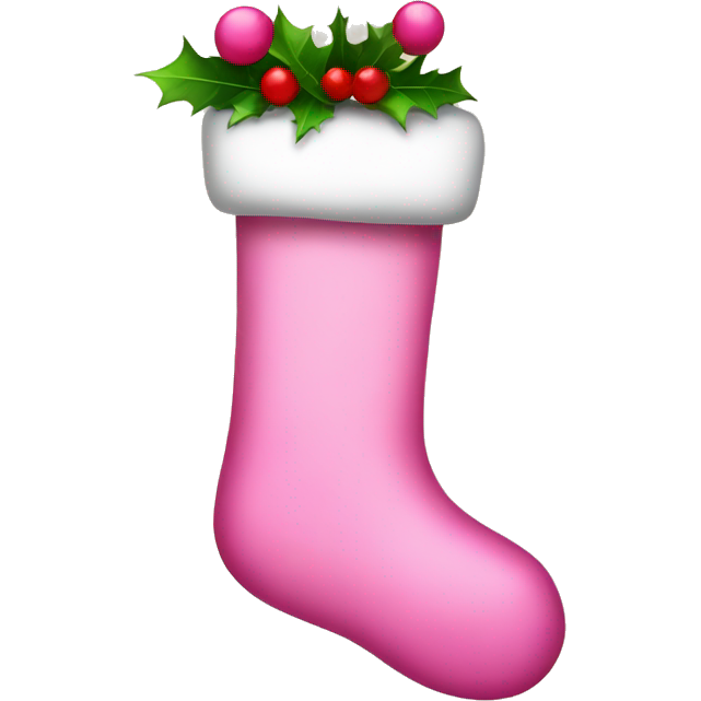 Pink stocking