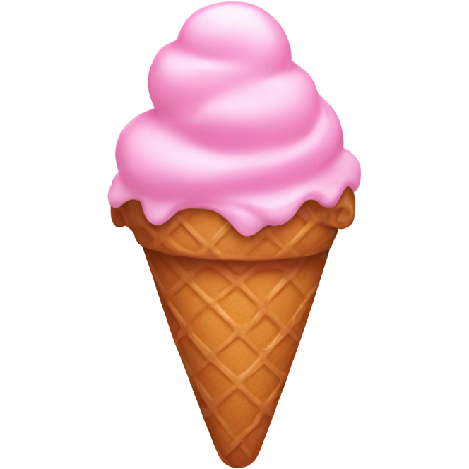 Ice cream pink