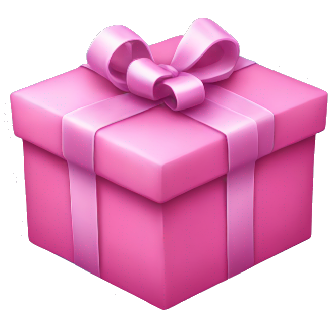 Pink christmas present
