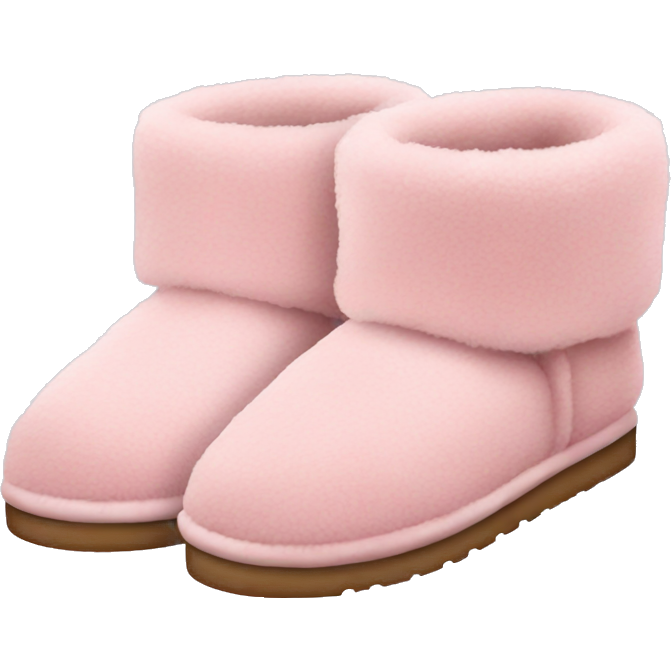 Fuzzy slippers uggs light pink