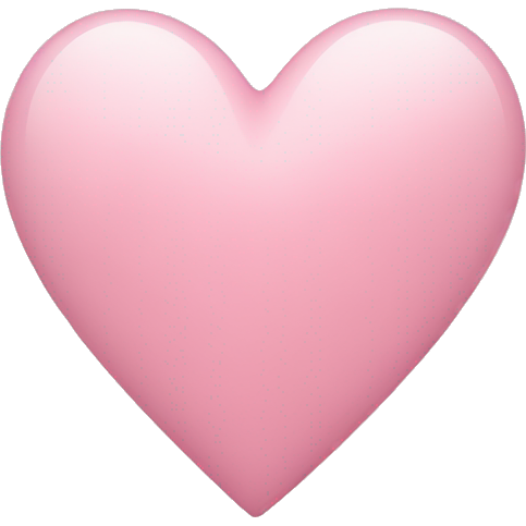 Light pink heart