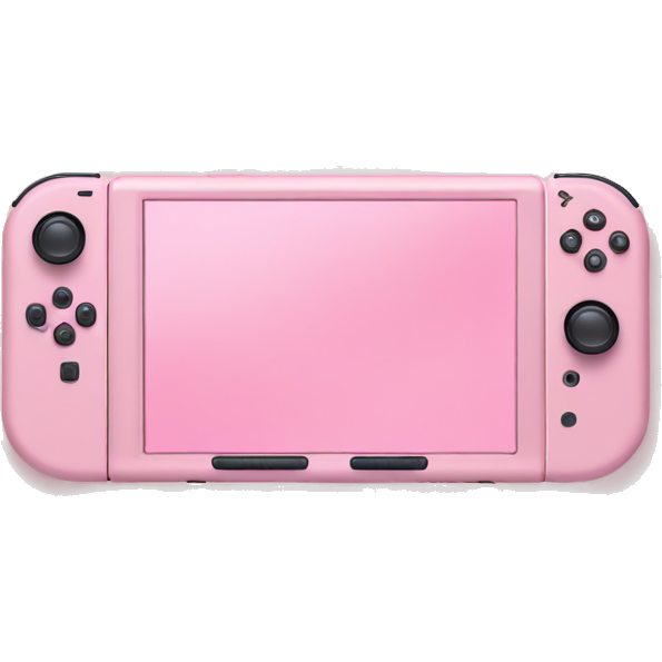 Light pink nintendo switch