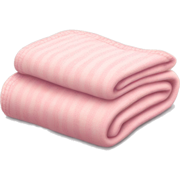 Light pink warm blanket
