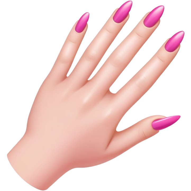 Pink nails