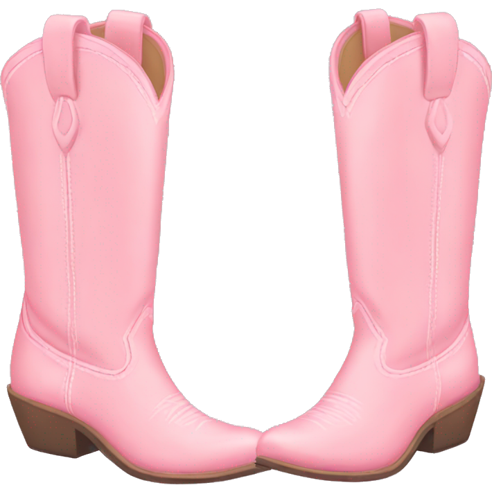 Pastel pink cowgirl boots