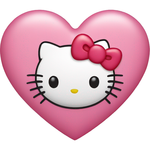Hello kitty heart