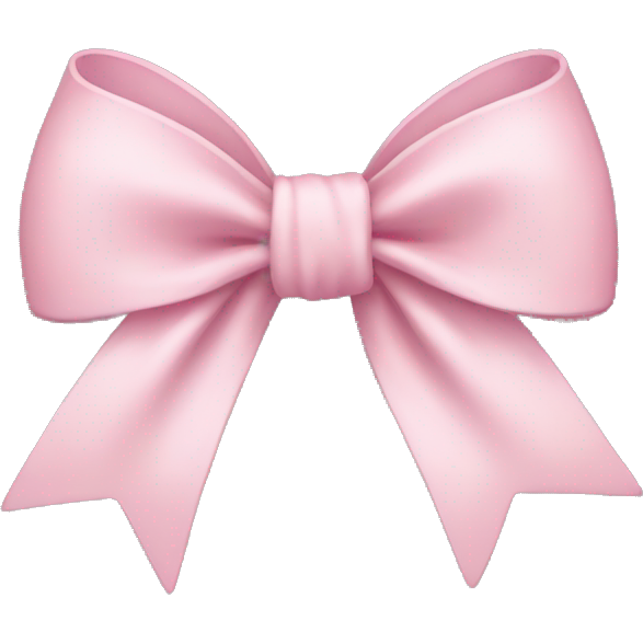 Light pink bow