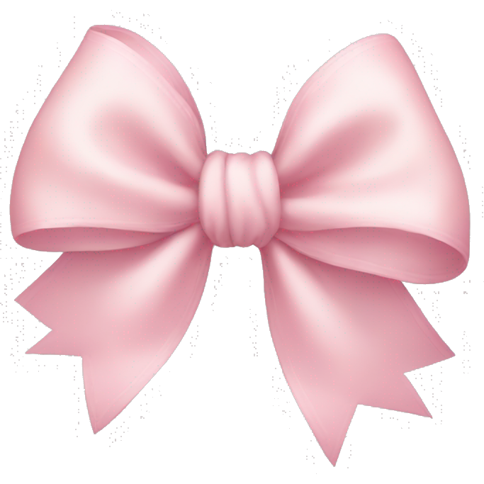 Light pink bow