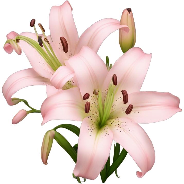Light pink lilium