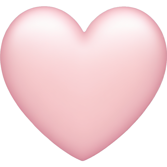 Light pink heart