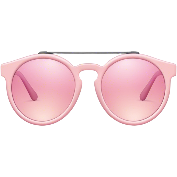 Cute light pink sunglasses
