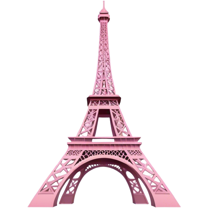 Eiffel Tower with cherry blossoms