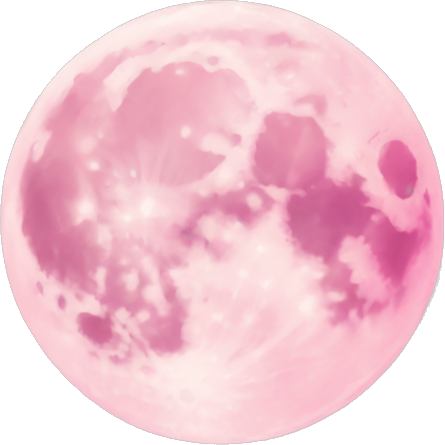 Light pink pink moon