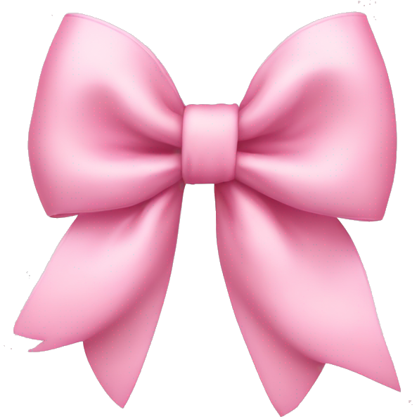 Baby pink bow