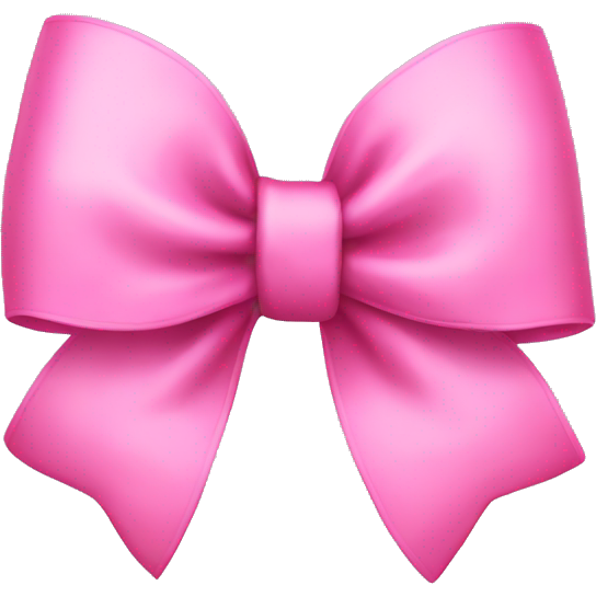 Pink bow