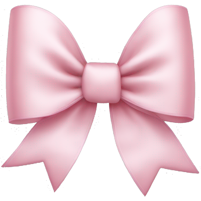 Light pink bow