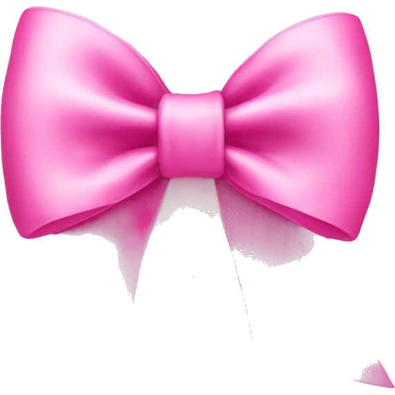 Pink bow