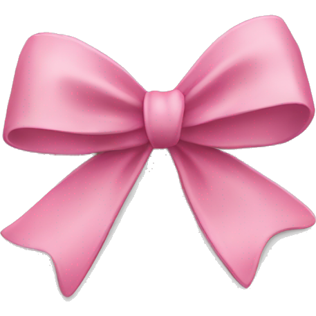 White notebook with a pink bow on it