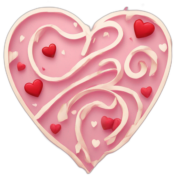 Happy valentines day calligraphy