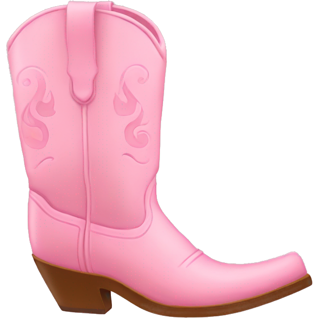 Light pink cowboy boots