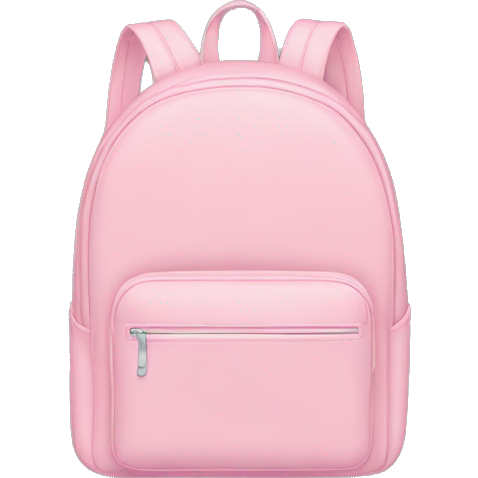Pastel pink backpack