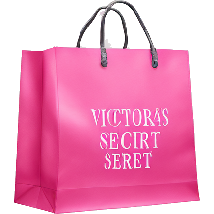 Pink victoria’s secret shopping bags