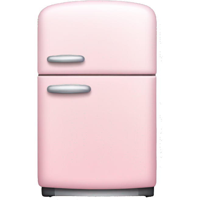 Light pink fridge