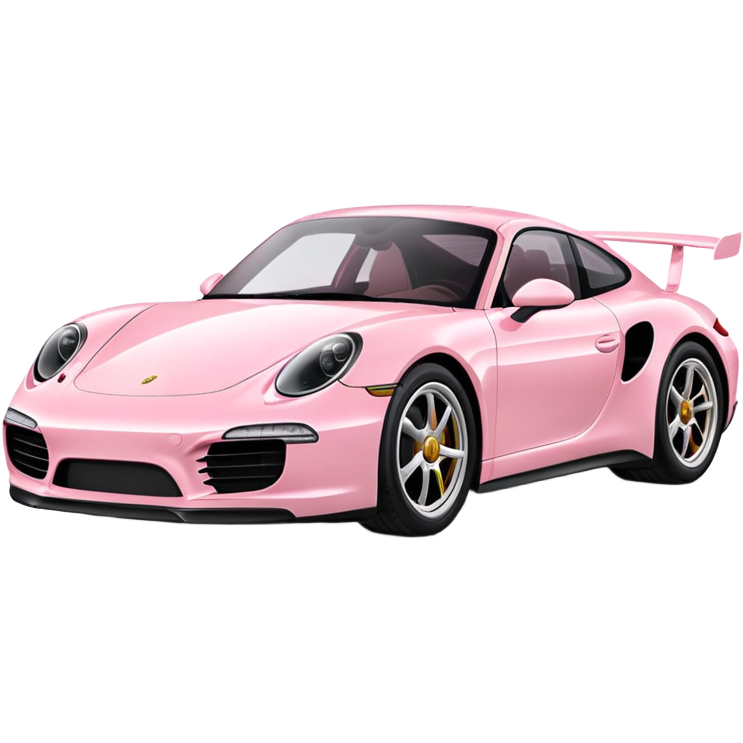 Light pink Porsche
