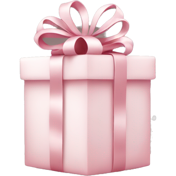 Light pink Christmas gifts under a white Christmas tree