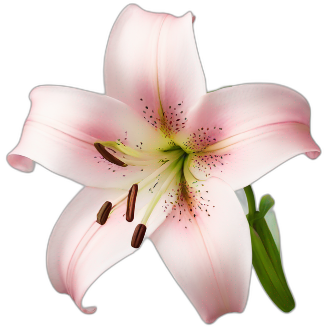 Light pink lilium