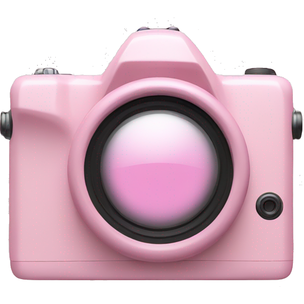 Baby pink digital camera