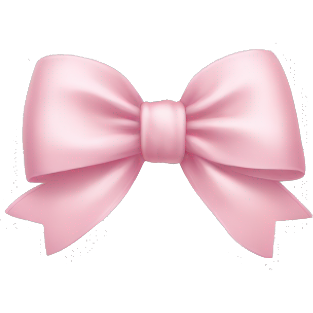 Light pink bow