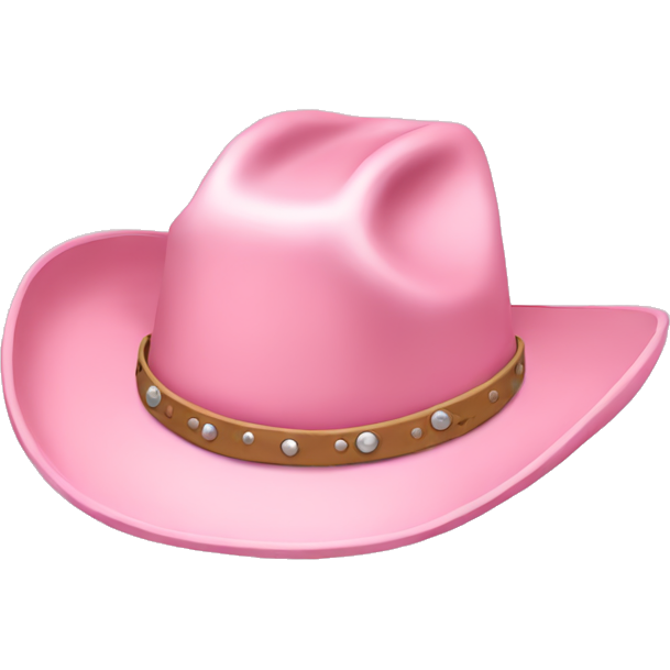 Light pink cowgirl hat