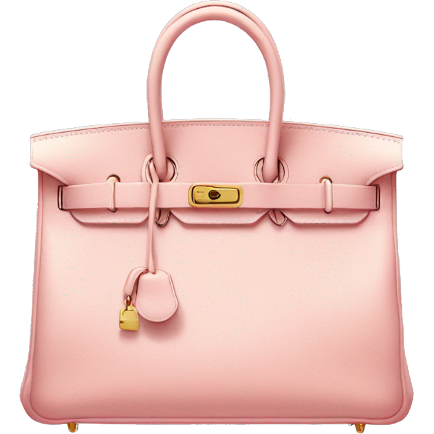 Light pink hermes birkin bag
