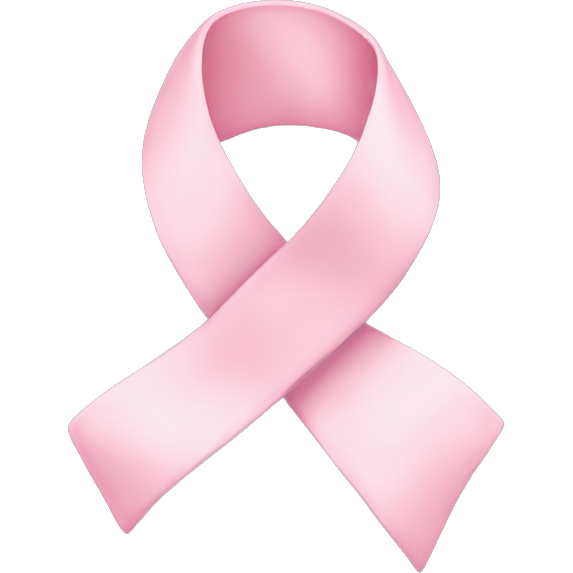Pastel pink ribbon