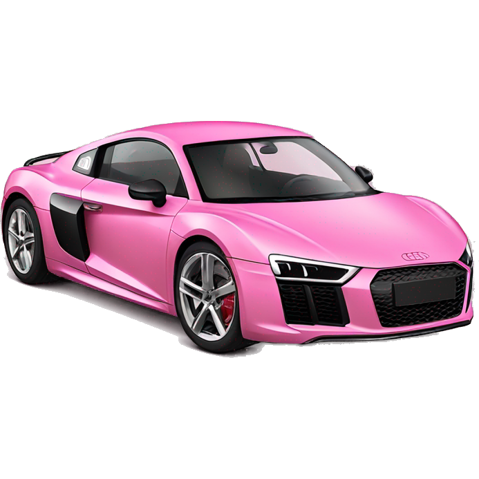 Pink Audi r8