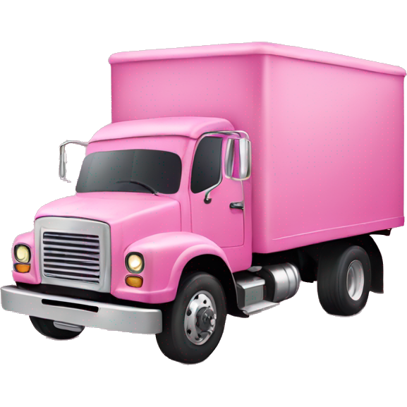 Pink truck