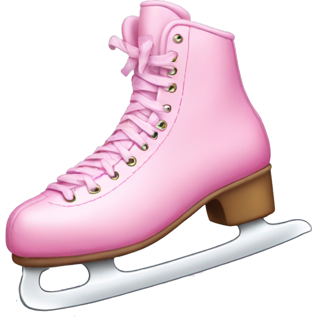 Pink ice skate