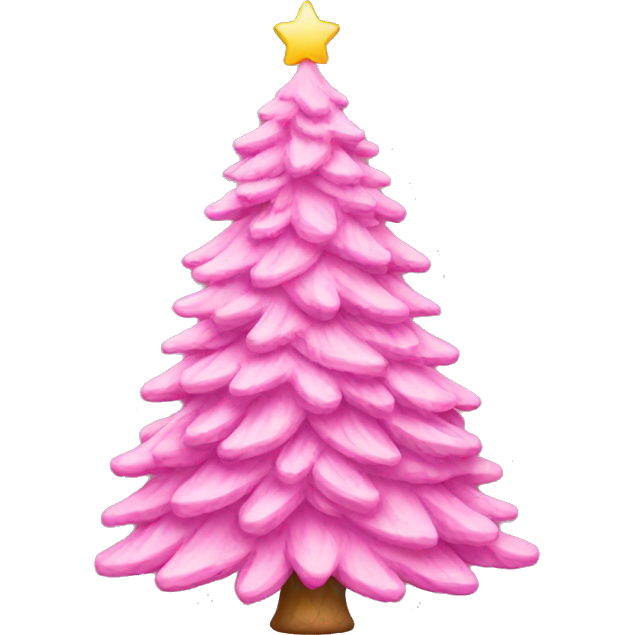 Pink Christmas tree