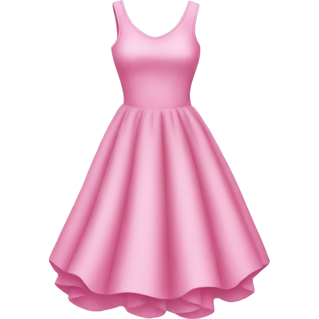 Pink dress emoji