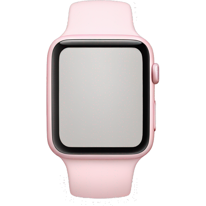 Light pink Apple Watch