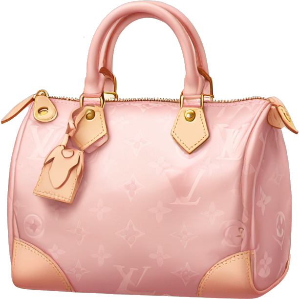 Light pink Louis Vuitton bag