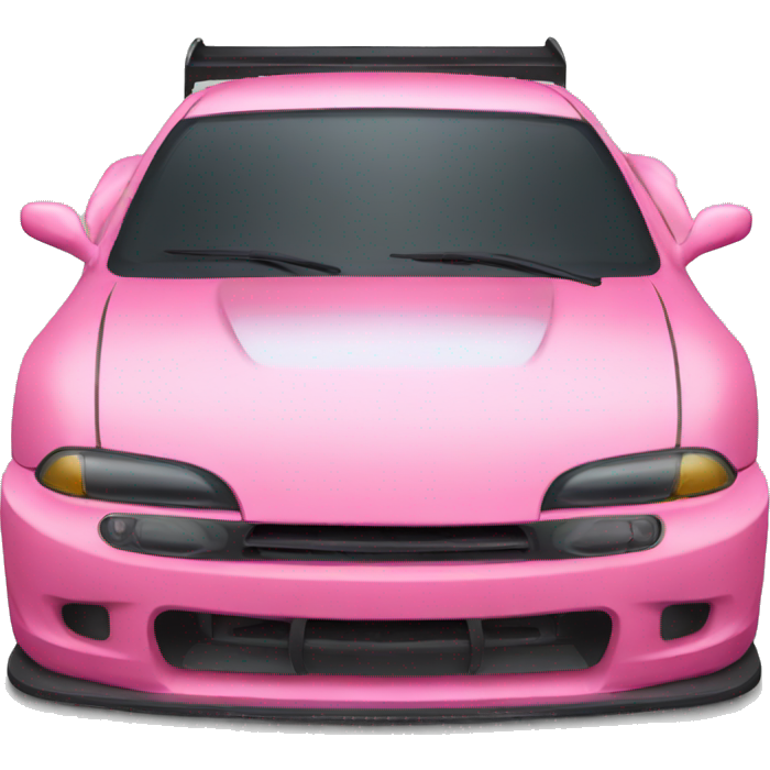Front view drift car